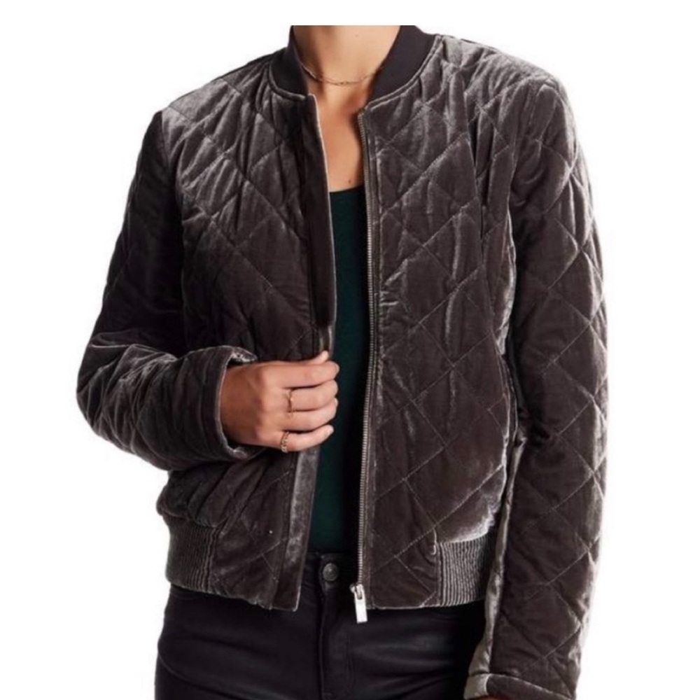 14th & Union quilted bomber jacket, size small